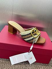 Bagsaaa Valentino Garavani VLogo Signature crochet mules - 4