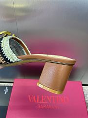 Bagsaaa Valentino Garavani VLogo Signature crochet mules - 2