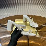 Bagsaaa René Caovilla Chandelier sandals white - 3