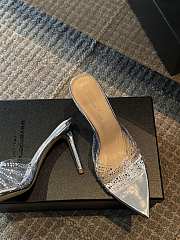 Bagsaaa Gianvito Rossi Elle crystal-embellished 110mm sandals - 2