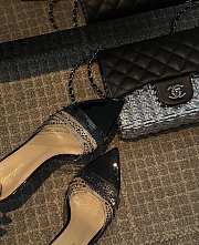 Bagsaaa Gianvito Rossi Elle crystal-embellished 110mm sandals black - 2