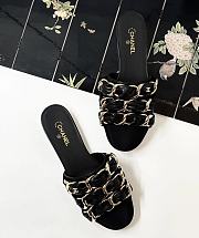 Bagsaaa Chanel Mules G46653 Black/White - 3