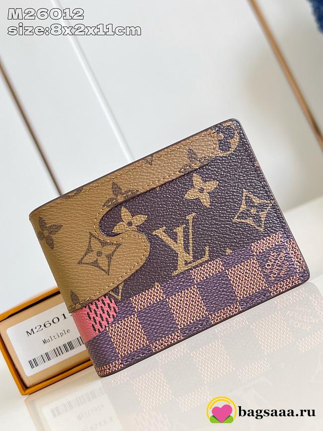 Bagsaaa LV M26012 Slender Wallet - 11cm - 1