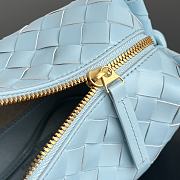 Bagsaaa Bottega Veneta Top Handle Loop 796615 Blue - 13x21x13cm - 4
