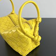 Bagsaaa Bottega Veneta Top Handle Loop 796615 Yellow - 13x21x13cm - 4