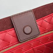 Bagsaaa Bottega Veneta Andiamo 810214 Red - 32x25x11 cm - 2