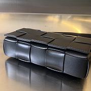Bagsaaa Bottega Veneta Cassette Black - 23cm - 2