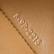 Bagsaaa Teen Coeur Celine In Triomphe Canvas And Calfskin 10P512 - 19cm - 4