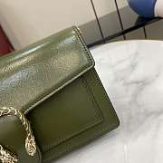 Bagsaaa Gucci Dionysus wallet on chain 837374 forest green - 20cm - 4