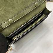Bagsaaa Gucci Dionysus wallet on chain 837374 forest green - 20cm - 2