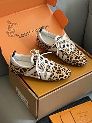 Bagsaaa LV Sneakerina leopard print Hairy calf leather - 1