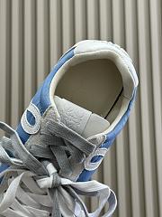 Bagsaaa Loewe Ballet Runner 2.0 in nylon and calfskin Blue/White - 2