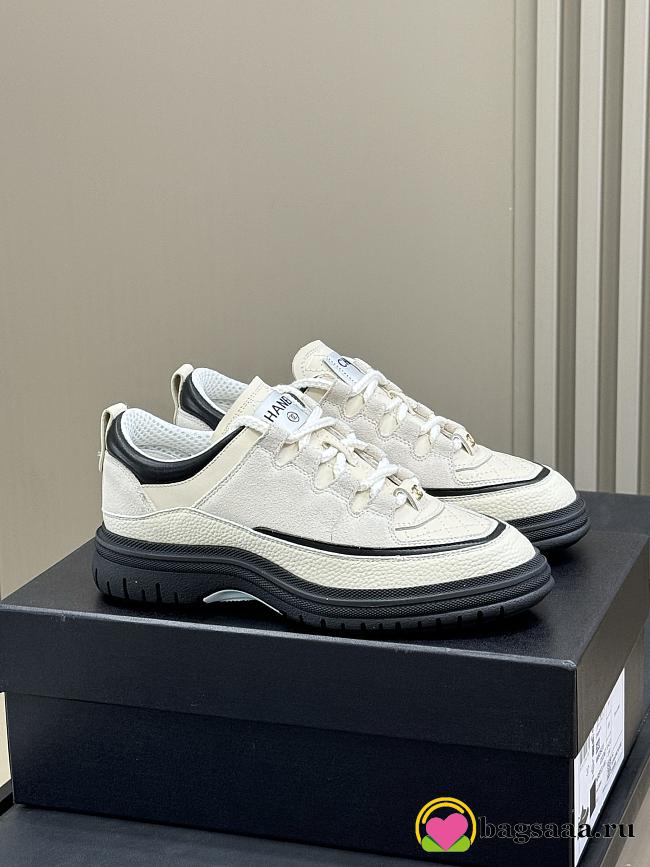 Bagsaaa Chanel Trainers G46258 White & Black - 1