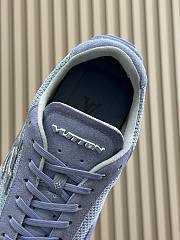Bagsaaa LV Rally Sneaker Blue Suede - 2