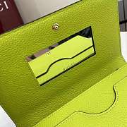 Bagsaaa Gucci GG Marmont wallet on chain 497985 beige & green - 20cm - 3