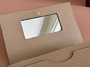 Bagsaaa Gucci GG Marmont wallet on chain 497985 beige & pink - 20cm - 4