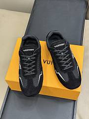 Bagsaaa LV Rally Sneaker Black Suede - 3