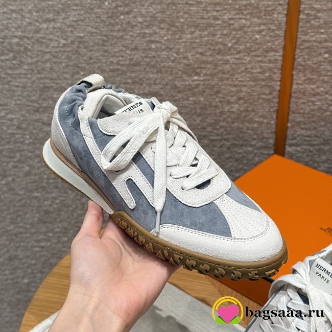 Bagsaaa Hermes Jet sneaker gray - 1