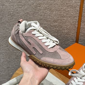 Bagsaaa Hermes Jet sneaker pink