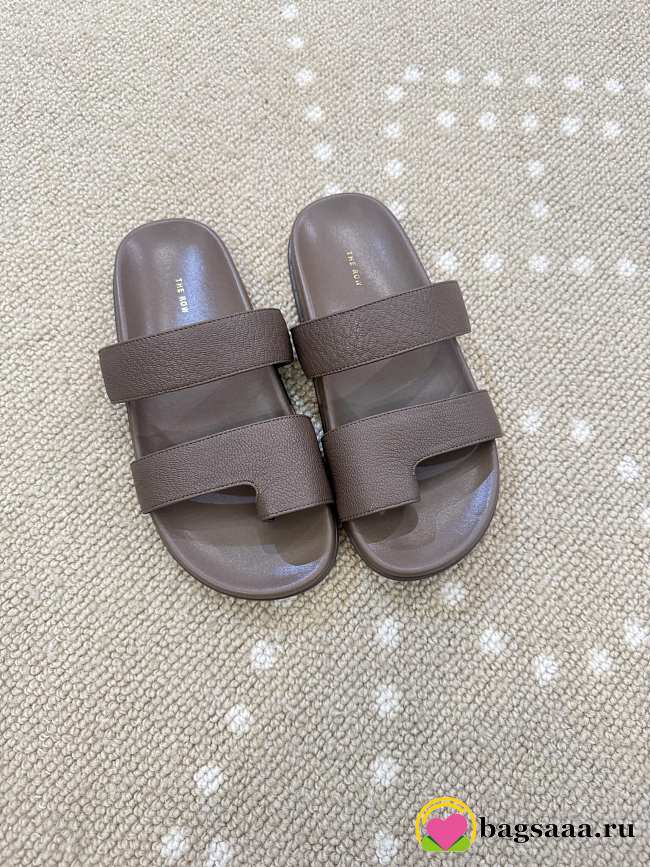 Bagsaaa The Row Hugh Leather Sandals - 1