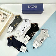 Bagsaaa Dior Socks Set - 2