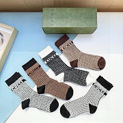 Bagsaaa Combo Gucci Socks - 4
