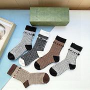 Bagsaaa Combo Gucci Socks - 3