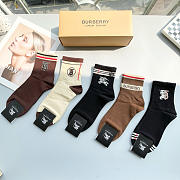 Bagsaaa Combo Burberry Socks - 3
