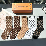 Bagsaaa Combo LV Socks - 2