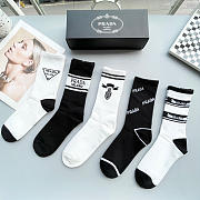 Bagsaaa Combo Prada Socks - 4