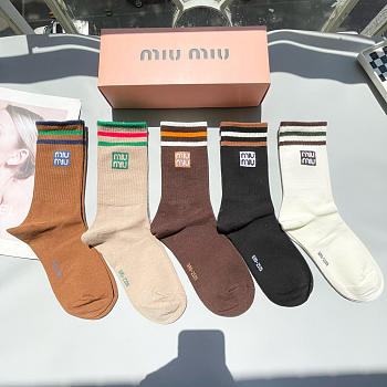 Bagsaaa Combo Miu Miu Socks