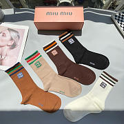 Bagsaaa Combo Miu Miu Socks - 4