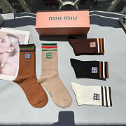 Bagsaaa Combo Miu Miu Socks - 3