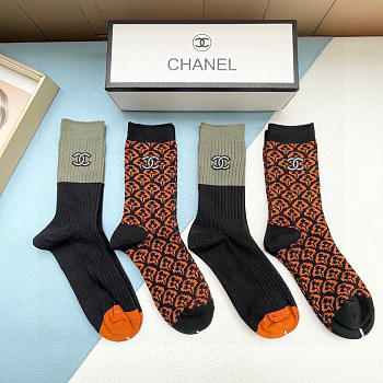 Bagsaaa Combo Chanel Socks