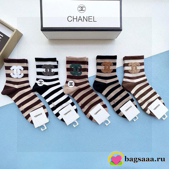 Bagsaaa Combo Chanel Socks 2 - 1