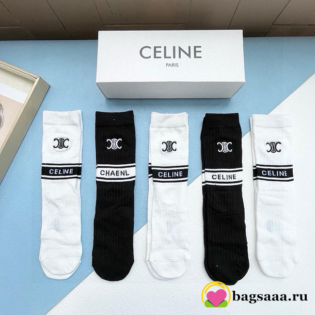 Bagsaaa Combo Celine Socks 2 - 1