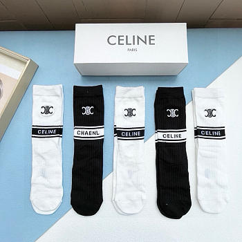 Bagsaaa Combo Celine Socks 2