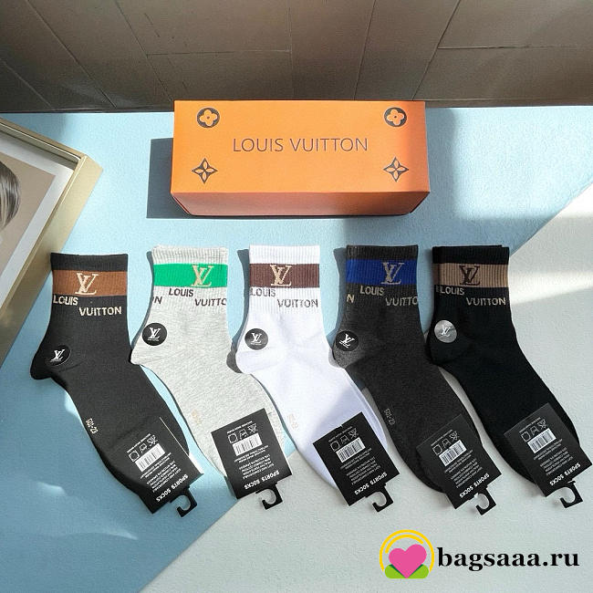 Bagsaaa Combo LV Socks 1 - 1