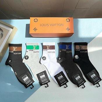 Bagsaaa Combo LV Socks 1