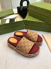 Bagsaaa Gucci original GG slide sandal - 1