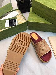 Bagsaaa Gucci original GG slide sandal - 3
