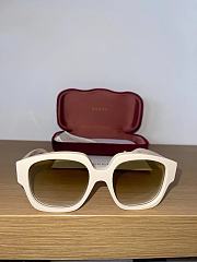 Bagsaaa Gucci vintage look ivory sunglasses - 1