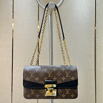 Bagsaaa LV M46126 Marceau Bag Black - 24.5cm