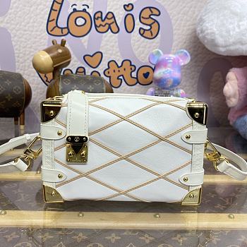 Bagsaaa LV M25216 Side Trunk PM Crème Beige - 19cm