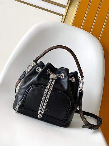 Bagsaaa LV M14377 No Way Vibe Black Bag - 24cm