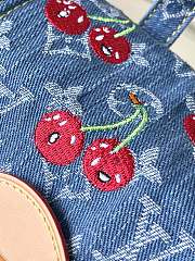 Bagsaaa M13679 LV x TM Venice NM Monogram cherry denim - 26cm - 3