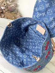 Bagsaaa M13679 LV x TM Venice NM Monogram cherry denim - 26cm - 2