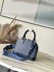Bagsaaa LV M14853 Alma BB Denim Blue - 23.5cm - 4