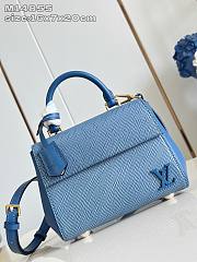 Bagsaaa LV M14855 Cluny Mini Denim Blue - 20cm - 1