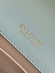 Bagsaaa Bvlgari Serpenti Forever Mini top handle bag Light Blue - 19cm - 4